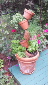 Stack-able herb pot